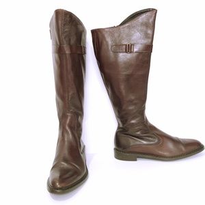 DAVOS gomma Leather boots